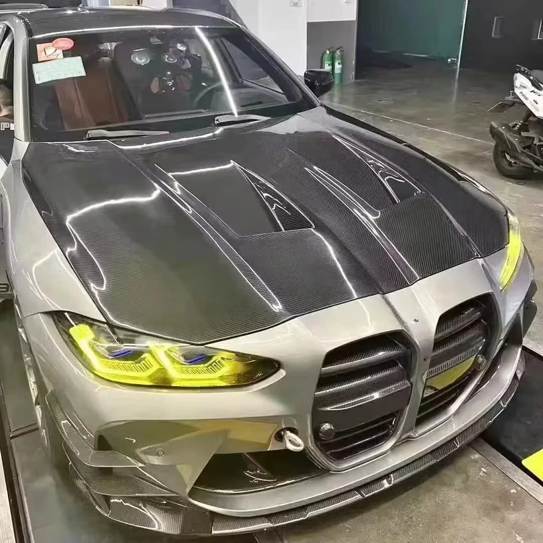 Front Hood Bonnet Carbon Fiber Hood Bonnet for G80 G82 M3 M4